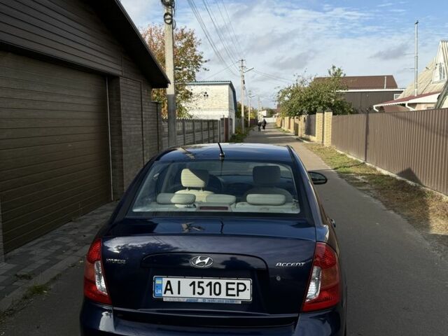 Синій Хендай Акцент, об'ємом двигуна 1.4 л та пробігом 276 тис. км за 4250 $, фото 1 на Automoto.ua
