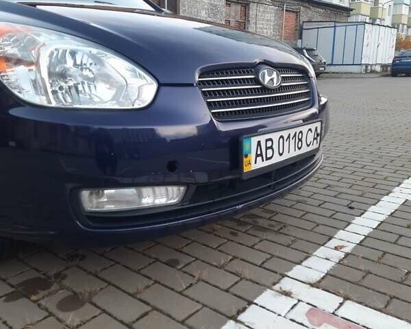 Синий Хендай Акцент, объемом двигателя 1.39 л и пробегом 143 тыс. км за 6150 $, фото 25 на Automoto.ua