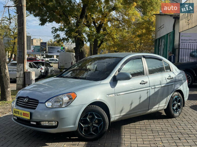 Синій Хендай Акцент, об'ємом двигуна 1.4 л та пробігом 56 тис. км за 7700 $, фото 3 на Automoto.ua