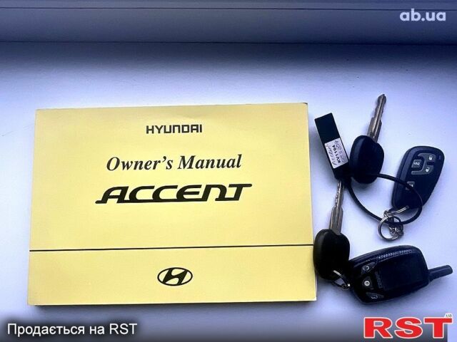 Синий Хендай Акцент, объемом двигателя 1.4 л и пробегом 127 тыс. км за 5400 $, фото 13 на Automoto.ua