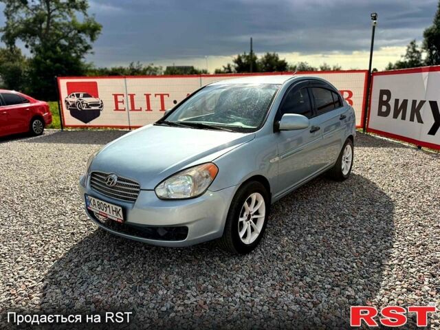 Синій Хендай Акцент, об'ємом двигуна 1.4 л та пробігом 0 тис. км за 4500 $, фото 2 на Automoto.ua