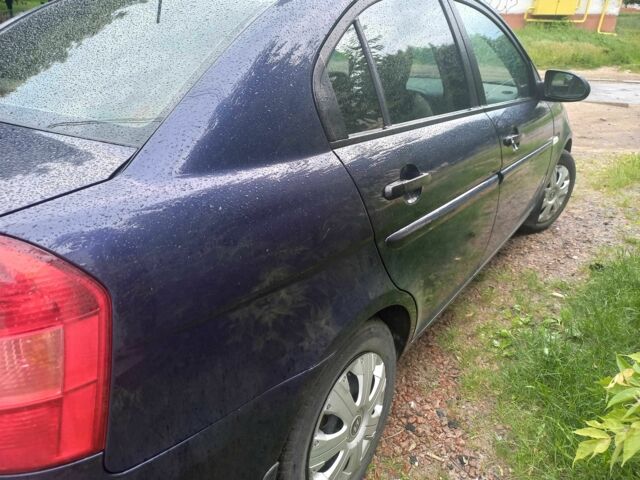 Синій Хендай Акцент, об'ємом двигуна 1.4 л та пробігом 160 тис. км за 4900 $, фото 1 на Automoto.ua