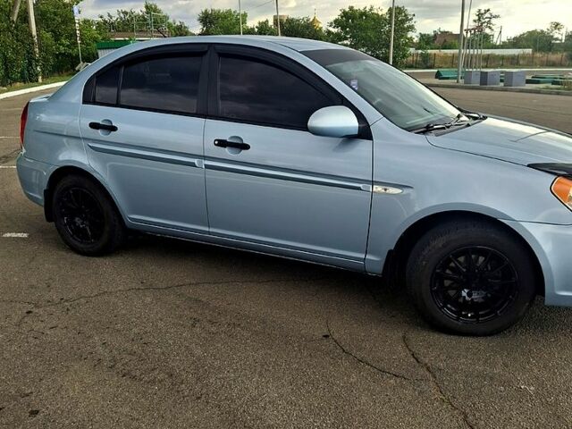 Синій Хендай Акцент, об'ємом двигуна 1.4 л та пробігом 163 тис. км за 4700 $, фото 5 на Automoto.ua