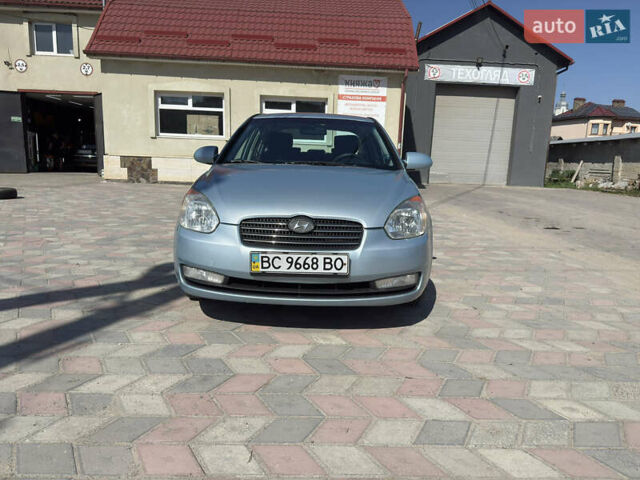 Синій Хендай Акцент, об'ємом двигуна 1.4 л та пробігом 168 тис. км за 4500 $, фото 22 на Automoto.ua