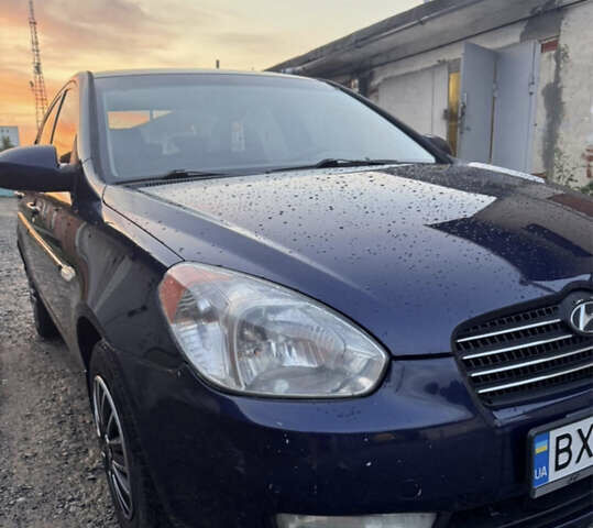 Синій Хендай Акцент, об'ємом двигуна 1.4 л та пробігом 240 тис. км за 3900 $, фото 1 на Automoto.ua