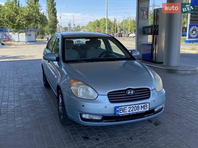 Синій Хендай Акцент, об'ємом двигуна 1.4 л та пробігом 198 тис. км за 5900 $, фото 5 на Automoto.ua