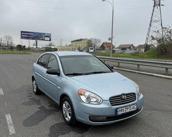 Синій Хендай Акцент, об'ємом двигуна 1.6 л та пробігом 182 тис. км за 4790 $, фото 6 на Automoto.ua