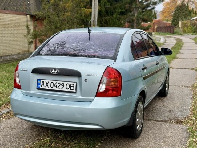 Синій Хендай Акцент, об'ємом двигуна 1.4 л та пробігом 227 тис. км за 3800 $, фото 2 на Automoto.ua
