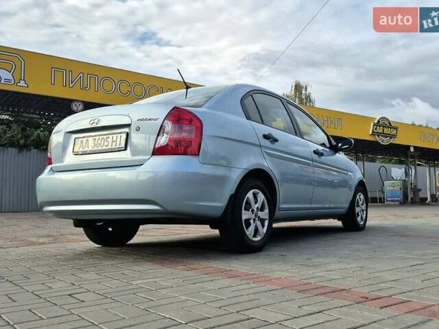 Синий Хендай Акцент, объемом двигателя 1.4 л и пробегом 57 тыс. км за 6550 $, фото 20 на Automoto.ua