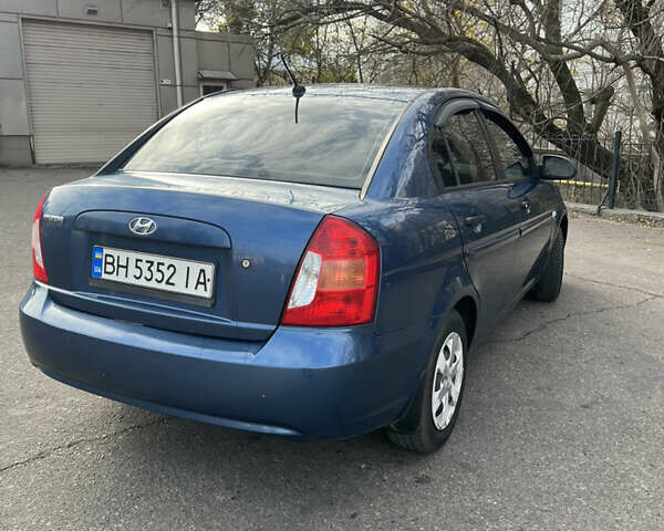 Синій Хендай Акцент, об'ємом двигуна 1.4 л та пробігом 210 тис. км за 4200 $, фото 2 на Automoto.ua