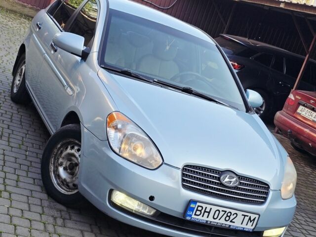 Синий Хендай Акцент, объемом двигателя 1.5 л и пробегом 185 тыс. км за 4650 $, фото 9 на Automoto.ua