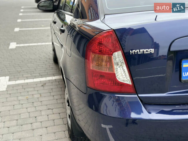 Синій Хендай Акцент, об'ємом двигуна 1.4 л та пробігом 220 тис. км за 5900 $, фото 9 на Automoto.ua