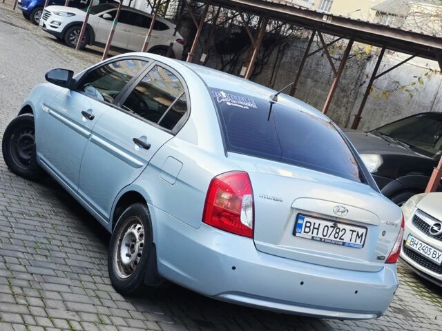 Синий Хендай Акцент, объемом двигателя 1.5 л и пробегом 185 тыс. км за 4650 $, фото 14 на Automoto.ua
