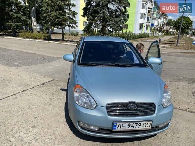 Синий Хендай Акцент, объемом двигателя 1.5 л и пробегом 225 тыс. км за 5500 $, фото 10 на Automoto.ua