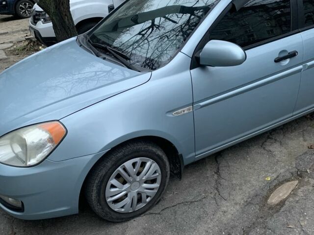 Синий Хендай Акцент, объемом двигателя 1.4 л и пробегом 187 тыс. км за 5700 $, фото 1 на Automoto.ua