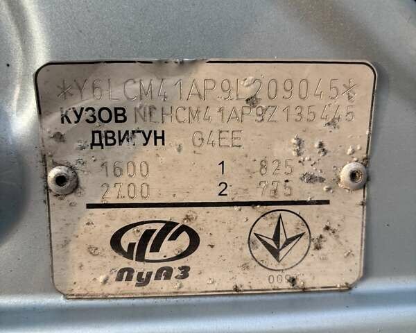 Синий Хендай Акцент, объемом двигателя 1.4 л и пробегом 186 тыс. км за 5000 $, фото 19 на Automoto.ua