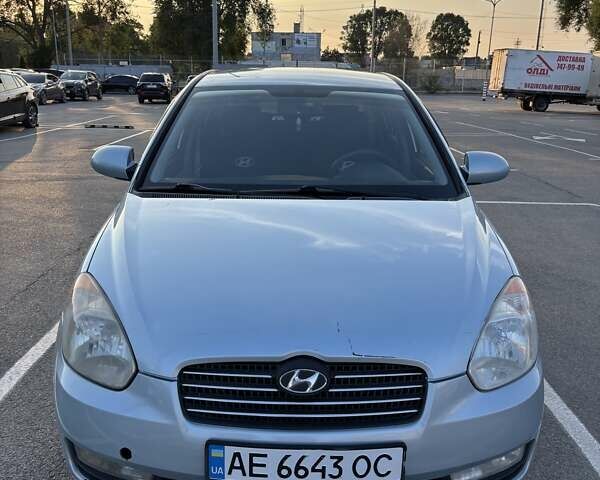 Синий Хендай Акцент, объемом двигателя 1.4 л и пробегом 186 тыс. км за 5000 $, фото 21 на Automoto.ua