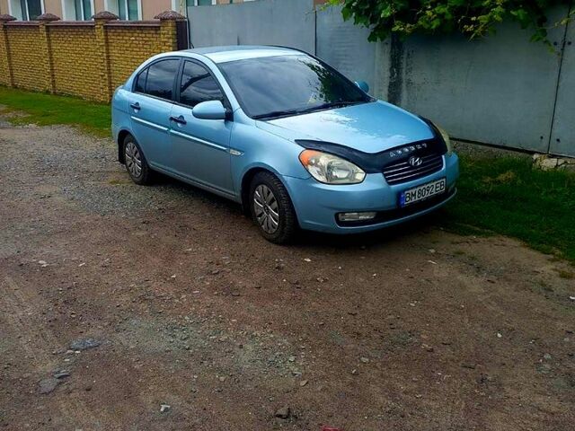 Синій Хендай Акцент, об'ємом двигуна 1.4 л та пробігом 274 тис. км за 4600 $, фото 3 на Automoto.ua