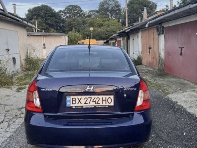 Синій Хендай Акцент, об'ємом двигуна 1.4 л та пробігом 240 тис. км за 3700 $, фото 3 на Automoto.ua