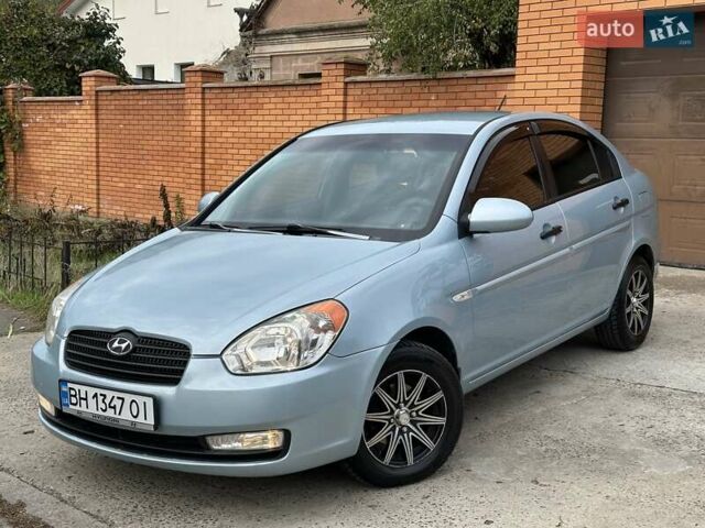 Синій Хендай Акцент, об'ємом двигуна 1.4 л та пробігом 201 тис. км за 5999 $, фото 3 на Automoto.ua