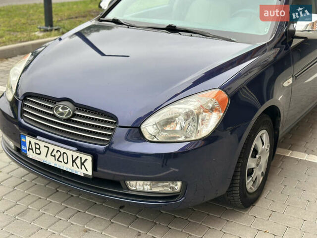 Синій Хендай Акцент, об'ємом двигуна 1.4 л та пробігом 220 тис. км за 5900 $, фото 3 на Automoto.ua