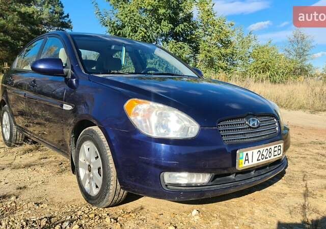 Синій Хендай Акцент, об'ємом двигуна 1.4 л та пробігом 269 тис. км за 4500 $, фото 1 на Automoto.ua