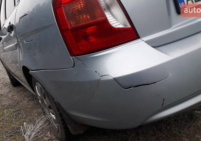Синий Хендай Акцент, объемом двигателя 1.4 л и пробегом 247 тыс. км за 4500 $, фото 8 на Automoto.ua