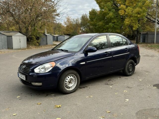 Синій Хендай Акцент, об'ємом двигуна 1.6 л та пробігом 159 тис. км за 4500 $, фото 3 на Automoto.ua