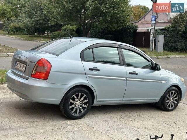 Синий Хендай Акцент, объемом двигателя 1.4 л и пробегом 180 тыс. км за 6200 $, фото 26 на Automoto.ua