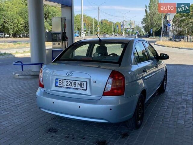 Синій Хендай Акцент, об'ємом двигуна 1.4 л та пробігом 198 тис. км за 5900 $, фото 11 на Automoto.ua