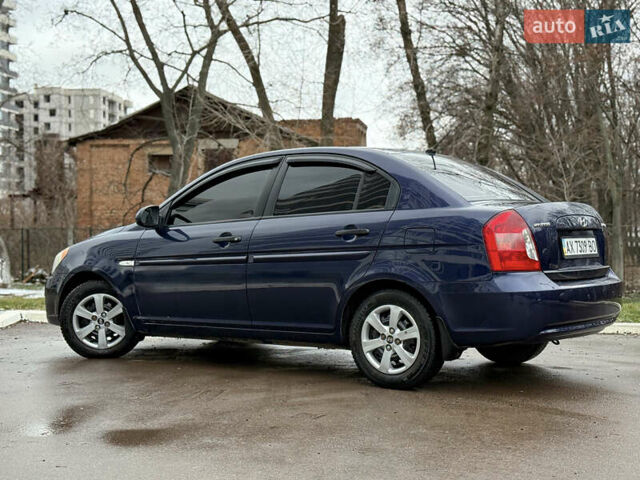 Синий Хендай Акцент, объемом двигателя 1.4 л и пробегом 132 тыс. км за 5900 $, фото 26 на Automoto.ua