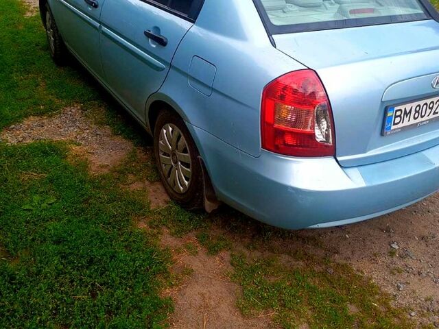 Синій Хендай Акцент, об'ємом двигуна 1.4 л та пробігом 274 тис. км за 4600 $, фото 5 на Automoto.ua