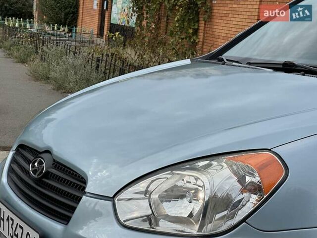 Синій Хендай Акцент, об'ємом двигуна 1.4 л та пробігом 201 тис. км за 5999 $, фото 9 на Automoto.ua