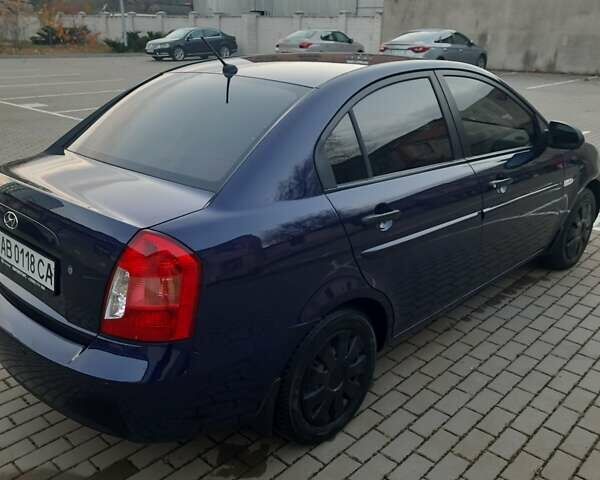 Синий Хендай Акцент, объемом двигателя 1.39 л и пробегом 143 тыс. км за 6150 $, фото 16 на Automoto.ua
