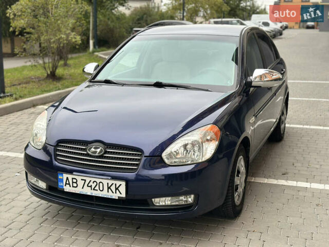 Синій Хендай Акцент, об'ємом двигуна 1.4 л та пробігом 220 тис. км за 5900 $, фото 2 на Automoto.ua