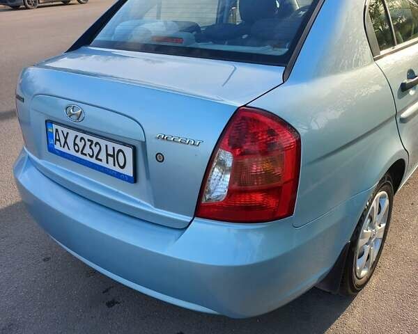 Синий Хендай Акцент, объемом двигателя 1.4 л и пробегом 148 тыс. км за 5100 $, фото 49 на Automoto.ua