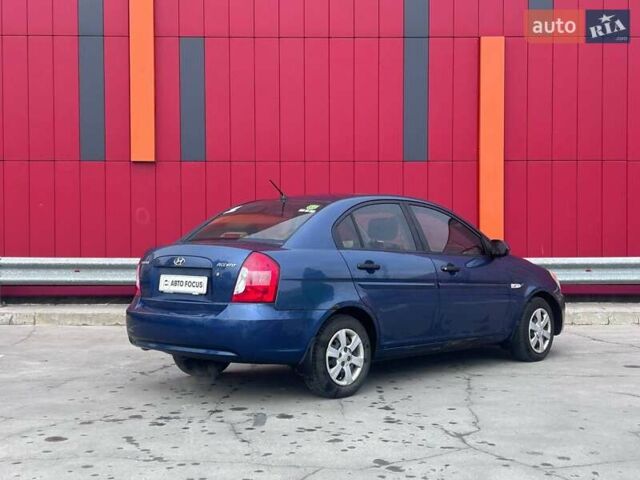 Синій Хендай Акцент, об'ємом двигуна 1.4 л та пробігом 206 тис. км за 4990 $, фото 7 на Automoto.ua