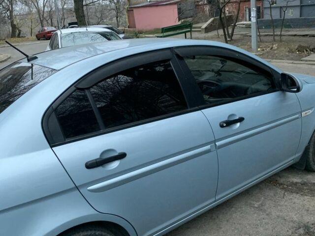 Синий Хендай Акцент, объемом двигателя 1.4 л и пробегом 187 тыс. км за 5700 $, фото 3 на Automoto.ua