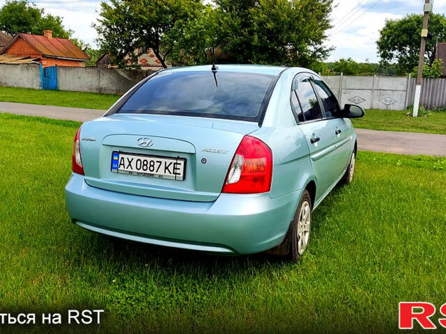 Синий Хендай Акцент, объемом двигателя 1.4 л и пробегом 190 тыс. км за 4699 $, фото 4 на Automoto.ua