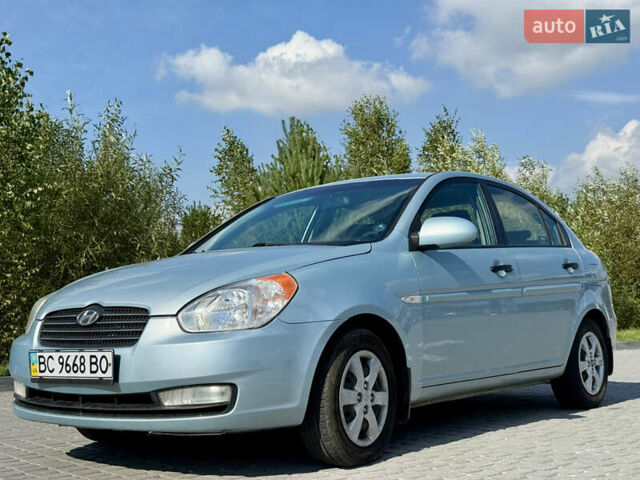 Синій Хендай Акцент, об'ємом двигуна 1.4 л та пробігом 168 тис. км за 4600 $, фото 5 на Automoto.ua