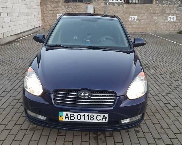 Синий Хендай Акцент, объемом двигателя 1.39 л и пробегом 143 тыс. км за 6150 $, фото 8 на Automoto.ua