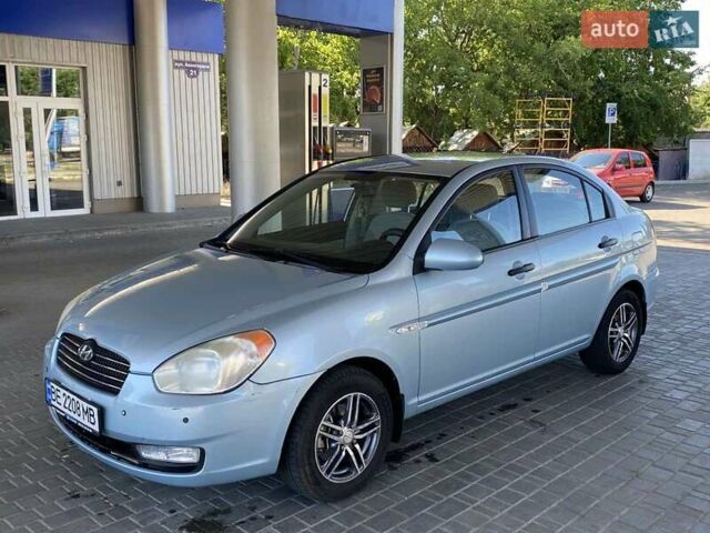 Синій Хендай Акцент, об'ємом двигуна 1.4 л та пробігом 198 тис. км за 5900 $, фото 18 на Automoto.ua