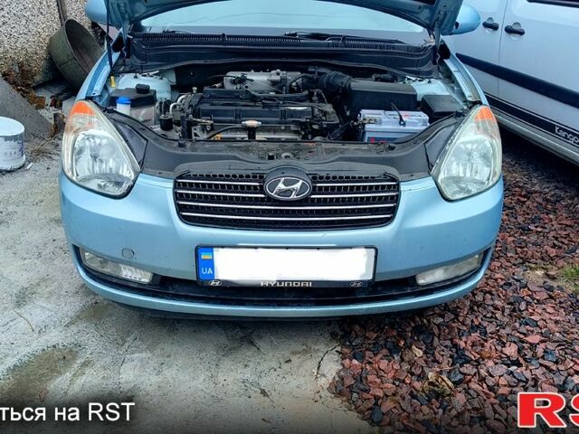 Синій Хендай Акцент, об'ємом двигуна 1.4 л та пробігом 113 тис. км за 2400 $, фото 1 на Automoto.ua