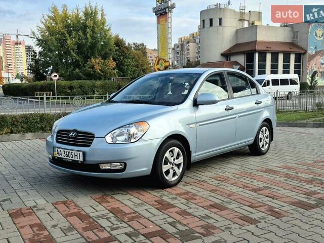 Синий Хендай Акцент, объемом двигателя 1.4 л и пробегом 57 тыс. км за 6550 $, фото 9 на Automoto.ua
