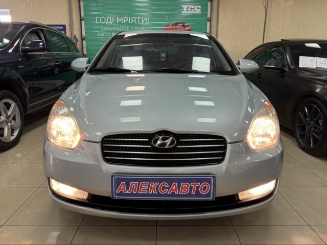 Синий Хендай Акцент, объемом двигателя 1.4 л и пробегом 168 тыс. км за 6200 $, фото 5 на Automoto.ua