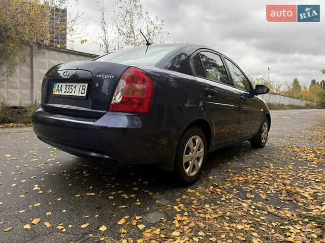 Синій Хендай Акцент, об'ємом двигуна 0 л та пробігом 63 тис. км за 6200 $, фото 6 на Automoto.ua