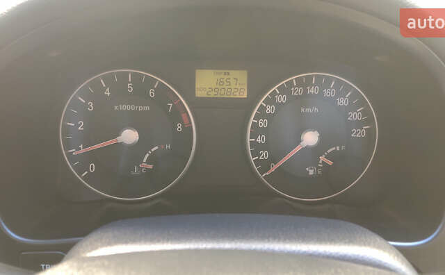 Синий Хендай Акцент, объемом двигателя 1.4 л и пробегом 290 тыс. км за 4300 $, фото 1 на Automoto.ua