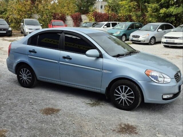 Синій Хендай Акцент, об'ємом двигуна 1.4 л та пробігом 201 тис. км за 4800 $, фото 7 на Automoto.ua