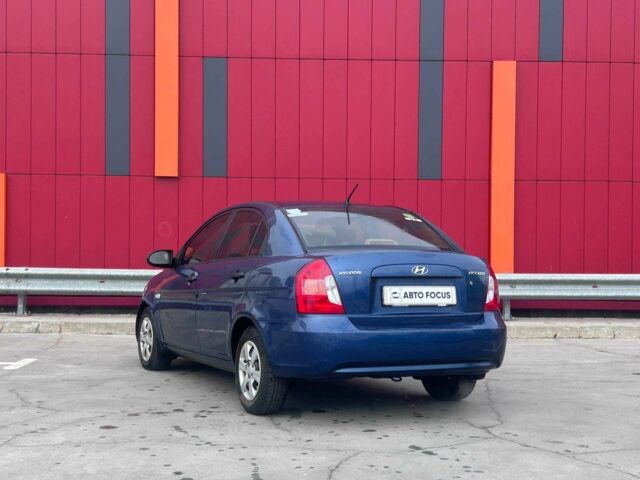 Синій Хендай Акцент, об'ємом двигуна 1.4 л та пробігом 206 тис. км за 4990 $, фото 4 на Automoto.ua