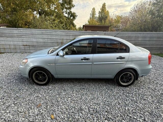 Синій Хендай Акцент, об'ємом двигуна 1.4 л та пробігом 168 тис. км за 4350 $, фото 8 на Automoto.ua